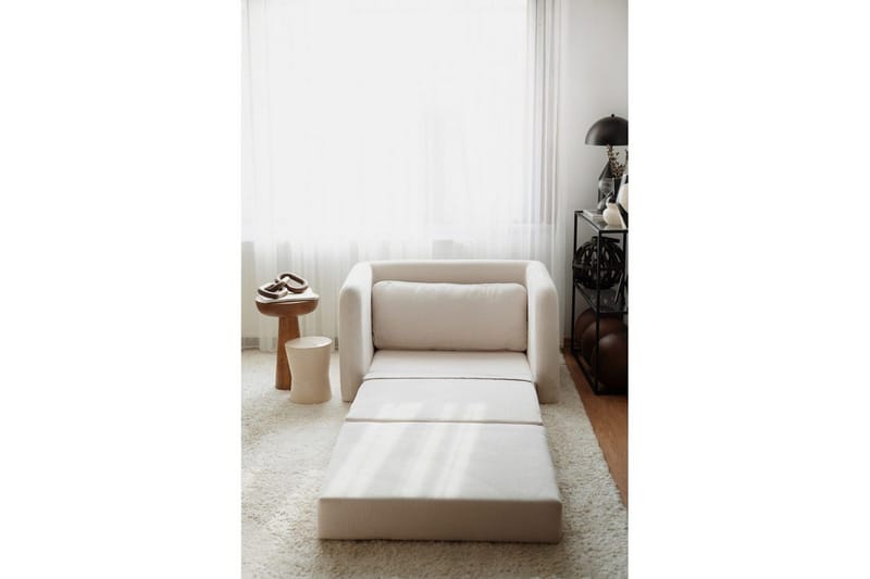 Zalven Bäddfåtölj - Vit - Möbler - Soffa - Bäddsoffa