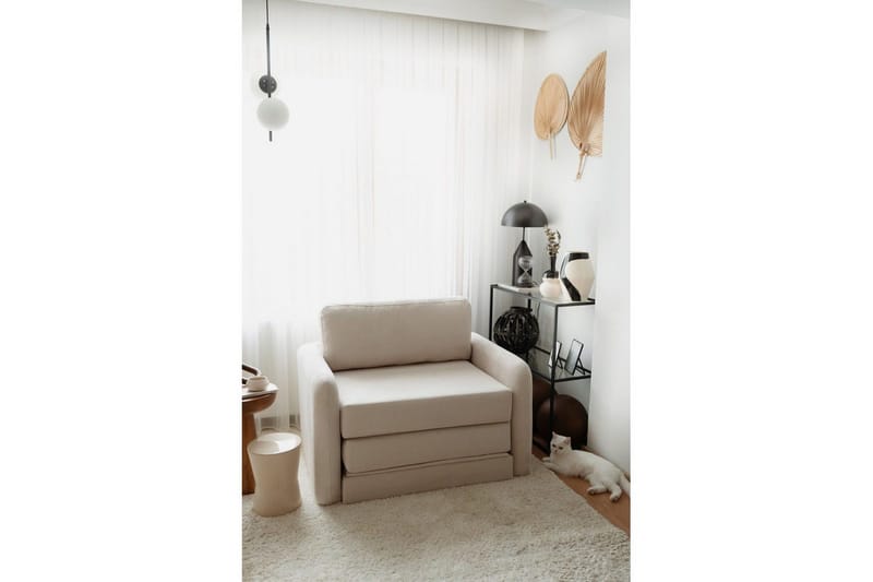 Zalven Bäddfåtölj - Vit - Möbler - Soffa - Bäddsoffa