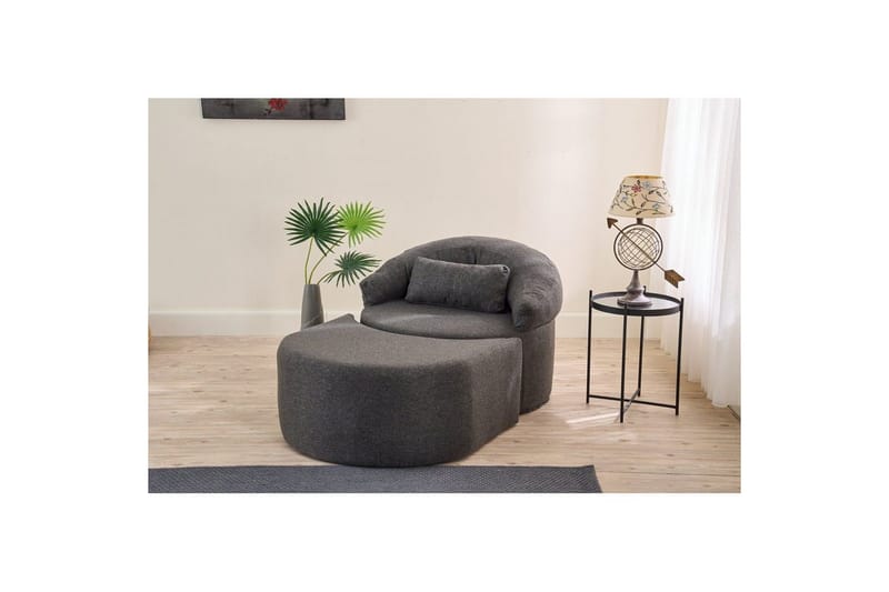 Zevon Bäddfåtölj - Antracit - Möbler - Soffa - Bäddsoffa
