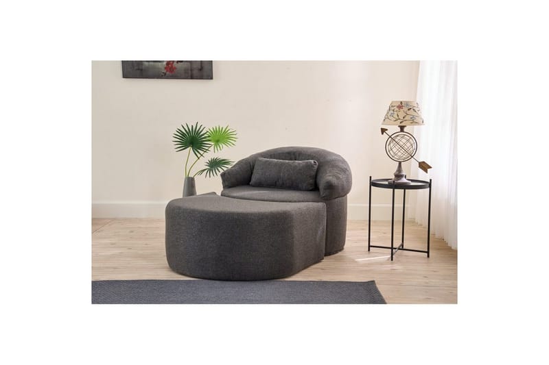 Zevon Bäddfåtölj - Antracit - Möbler - Soffa - Bäddsoffa
