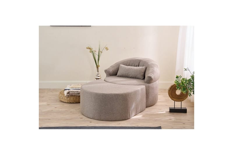 Zevon Bäddfåtölj - Brun - Möbler - Soffa - Bäddsoffa