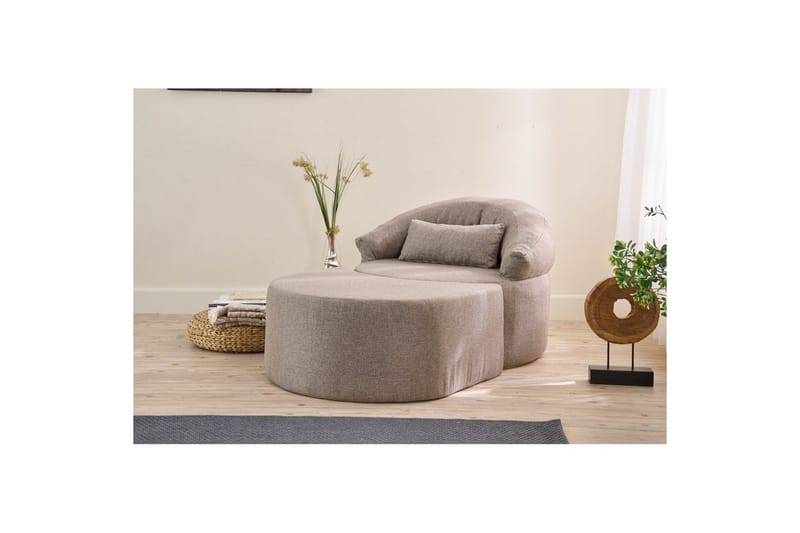 Zevon Bäddfåtölj - Brun - Möbler - Soffa - Bäddsoffa