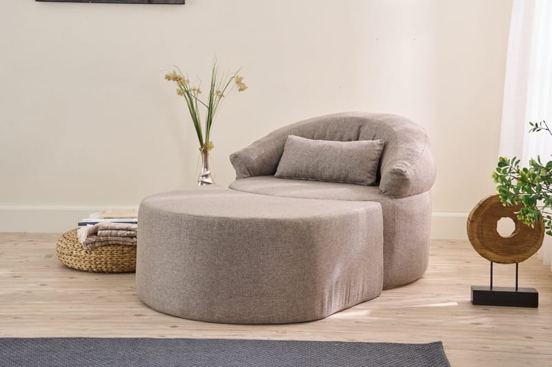 Zevon Bäddfåtölj - Brun - Möbler - Soffa - Bäddsoffa