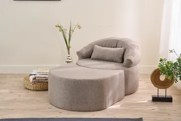 Zevon Bäddfåtölj - Brun - Möbler - Soffa - Bäddsoffa