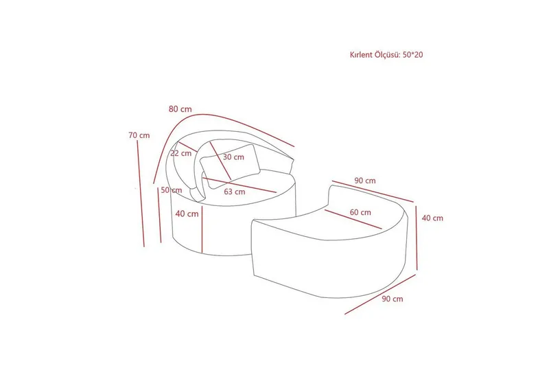Zevon Bäddfåtölj - Grå - Möbler - Soffa - Bäddsoffa