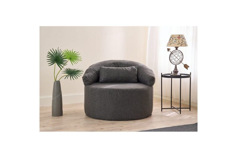 Zevon Fåtölj - Antracit - Möbler - Stolar & fåtöljer - Fåtölj - Fåtölj utan armstöd