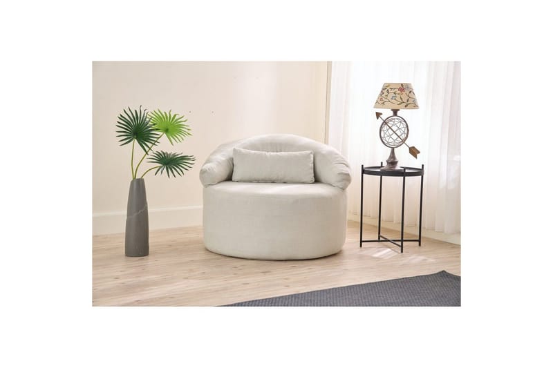 Zevon Fåtölj - Cream - Möbler - Stolar & fåtöljer - Fåtölj - Fåtölj utan armstöd