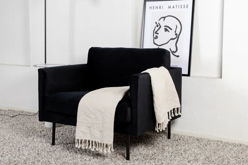 Zoom Fåtölj - Svart - Möbler - Stolar & fåtöljer - Fåtölj