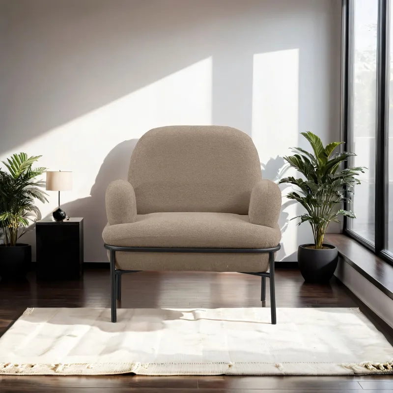 Zyricus Fåtölj Teddy - Cappuccino - Möbler - Stolar & fåtöljer - Fåtölj