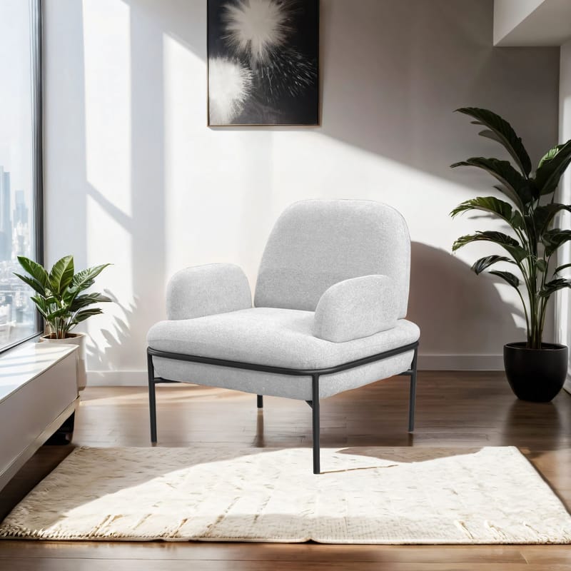 Zyricus Fåtölj Teddy - Vit - Möbler - Stolar & fåtöljer - Fåtölj