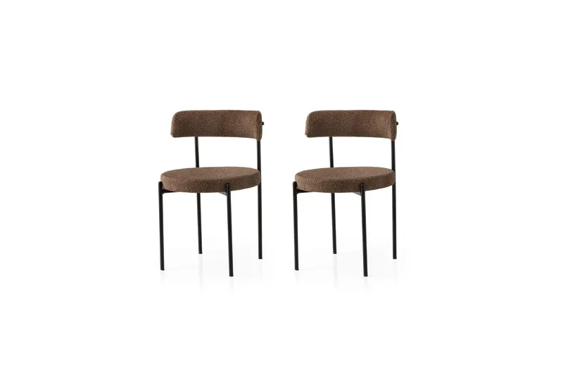 Faria Matstol, Svart/Brun