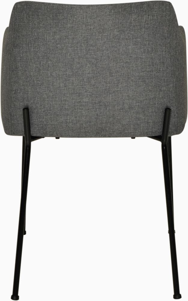 Faron karmstol - Grå/svart - Grå/svart - Möbler - Stolar & fåtöljer - Matstol & köksstol