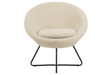 Feeble Loungefåtölj - Beige - Möbler - Stolar & fåtöljer - Fåtölj