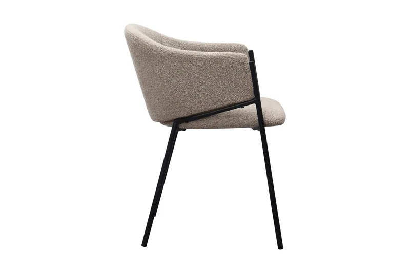 Filip Matstol - Taupe Bouclé - Möbler - Stolar & fåtöljer - Matstol & köksstol