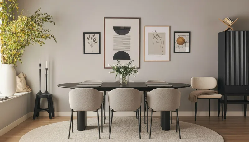 Filip Matstol - Taupe Bouclé - Möbler - Stolar & fåtöljer - Matstol & köksstol