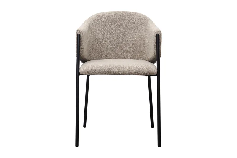 Filip Matstol - Taupe Bouclé - Möbler - Stolar & fåtöljer - Matstol & köksstol