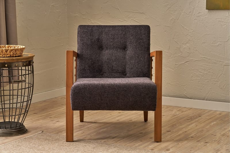 Finegard Fåtölj - Antracit - Möbler - Stolar & fåtöljer - Fåtölj