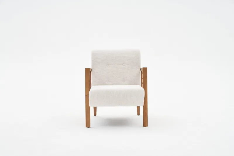 Finegard Fåtölj - Creme - Möbler - Stolar & fåtöljer - Fåtölj