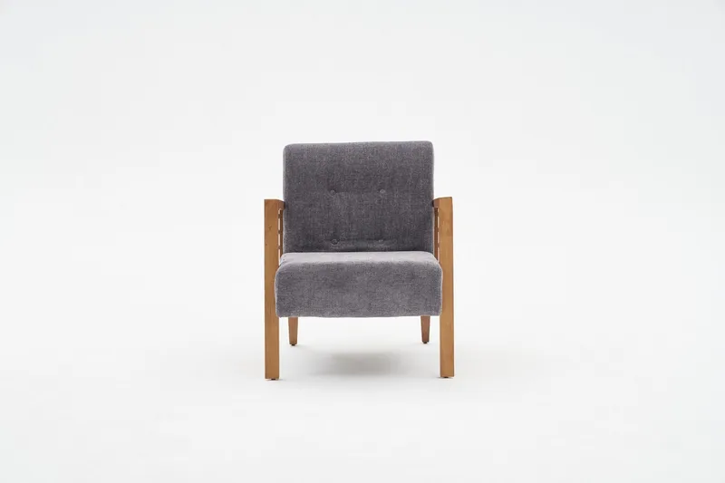 Finegard Fåtölj - Grå - Möbler - Stolar & fåtöljer - Fåtölj