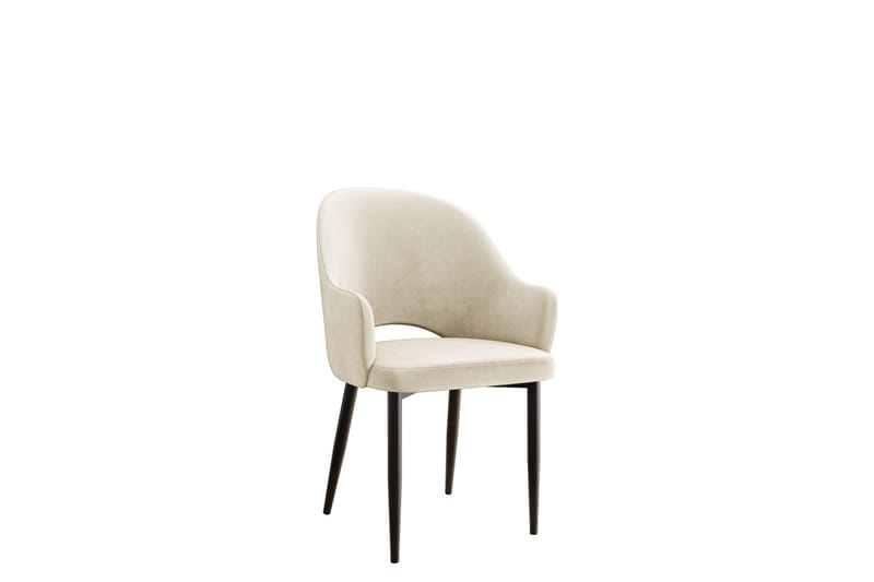 Fito Karmstol, Beige/Svart