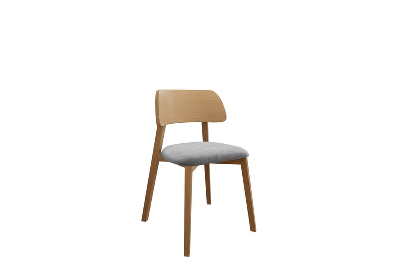 Flannery Matstol, Ljusgrå/Beige