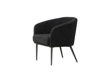 Fluffy Fåtölj - Svart - Möbler - Stolar & fåtöljer - Fåtölj