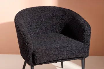 Fluffy Fåtölj - Svart - Möbler - Stolar & fåtöljer - Fåtölj