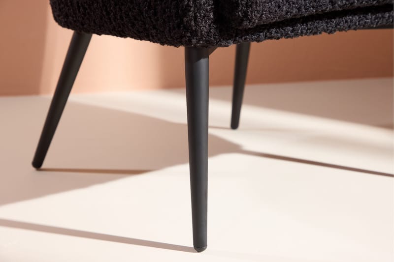 Fluffy Fåtölj - Svart - Möbler - Stolar & fåtöljer - Fåtölj