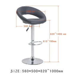 Freddy Barstol 100 cm - Svart - Möbler - Stolar & fåtöljer - Barstol & barpall