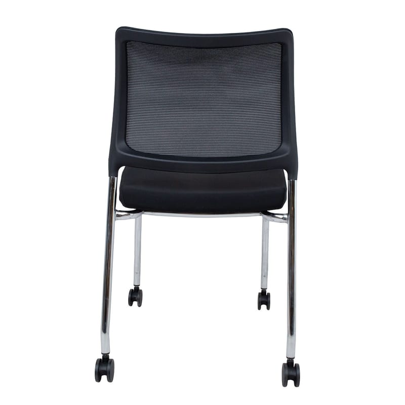 Gäststol Vicki Med hjul - svart - Möbler - Stolar & fåtöljer - Kontorsstol & skrivbordsstol