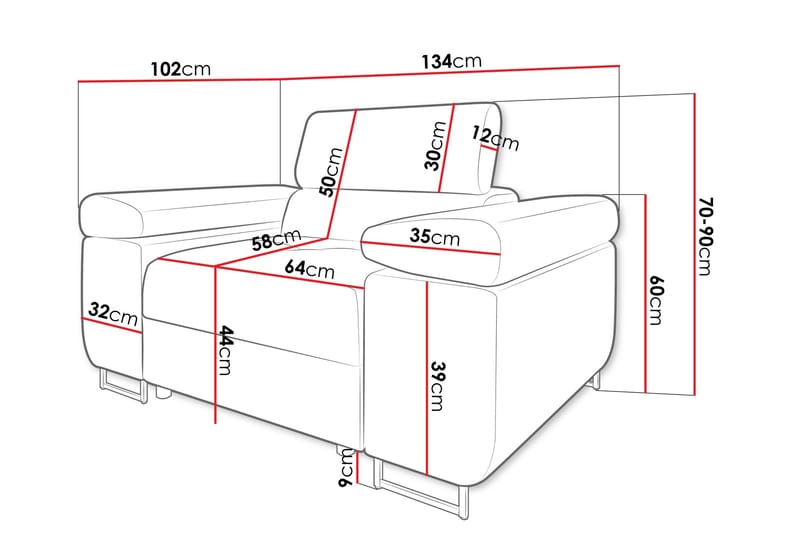 Gabina Fåtölj - Beige - Möbler - Stolar & fåtöljer - Fåtölj