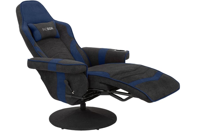 Inkagiel Gamingfåtölj - Svart/Blå - Möbler - Stolar & fåtöljer - Gamingstol