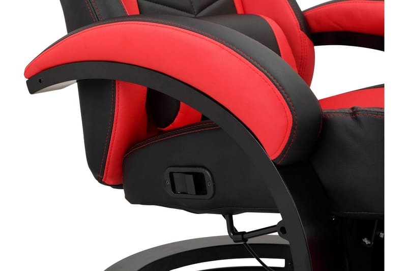 Manhel Gamingfåtölj - Svart/Röd - Möbler - Stolar & fåtöljer - Gamingstol