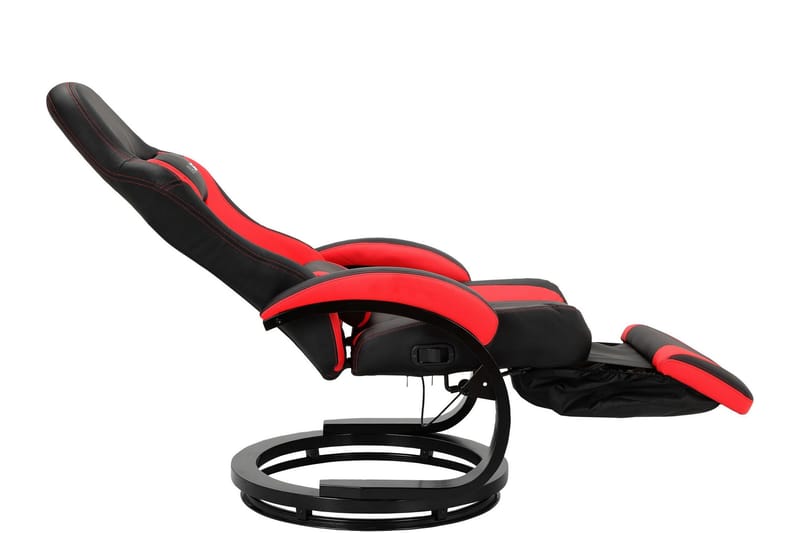 Manhel Gamingfåtölj - Svart/Röd - Möbler - Stolar & fåtöljer - Gamingstol