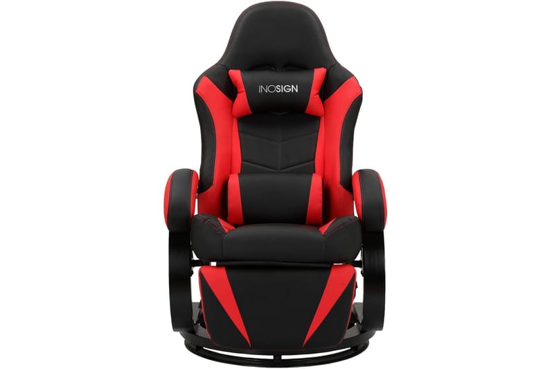 Manhel Gamingfåtölj - Svart/Röd - Möbler - Stolar & fåtöljer - Gamingstol