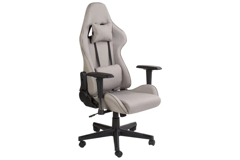 Gamingstol Warrior Beige/svart - Beige/svart - Möbler - Stolar & fåtöljer - Kontorsstol & skrivbordsstol