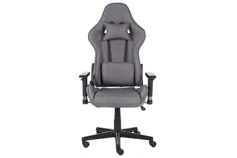 Gamingstol Warrior Grå/svart - Grå/svart - Möbler - Stolar & fåtöljer - Kontorsstol & skrivbordsstol