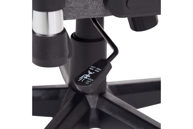 Gamingstol Warrior Grå/svart - Grå/svart - Möbler - Stolar & fåtöljer - Kontorsstol & skrivbordsstol