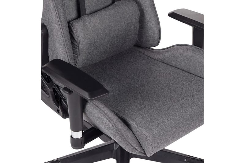 Gamingstol Warrior Grå/svart - Grå/svart - Möbler - Stolar & fåtöljer - Kontorsstol & skrivbordsstol