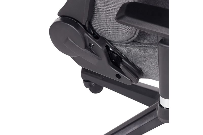 Gamingstol Warrior Grå/svart - Grå/svart - Möbler - Stolar & fåtöljer - Kontorsstol & skrivbordsstol