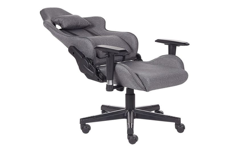 Gamingstol Warrior Grå/svart - Grå/svart - Möbler - Stolar & fåtöljer - Kontorsstol & skrivbordsstol