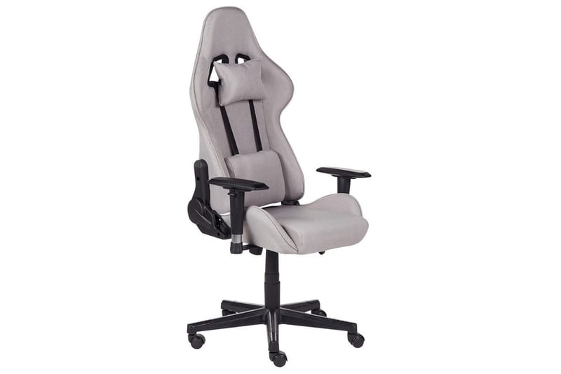 Gamingstol Warrior Ljusgråsvart, Ljusgråsvart