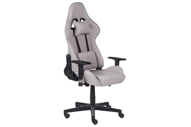 Gamingstol Warrior Ljusgråsvart, Ljusgråsvart