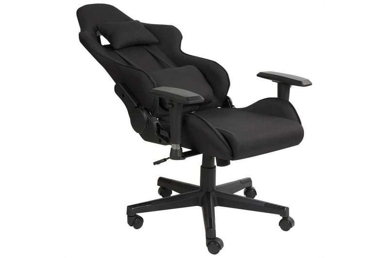 Gamingstol Warrior Svart - Svart - Möbler - Stolar & fåtöljer - Kontorsstol & skrivbordsstol