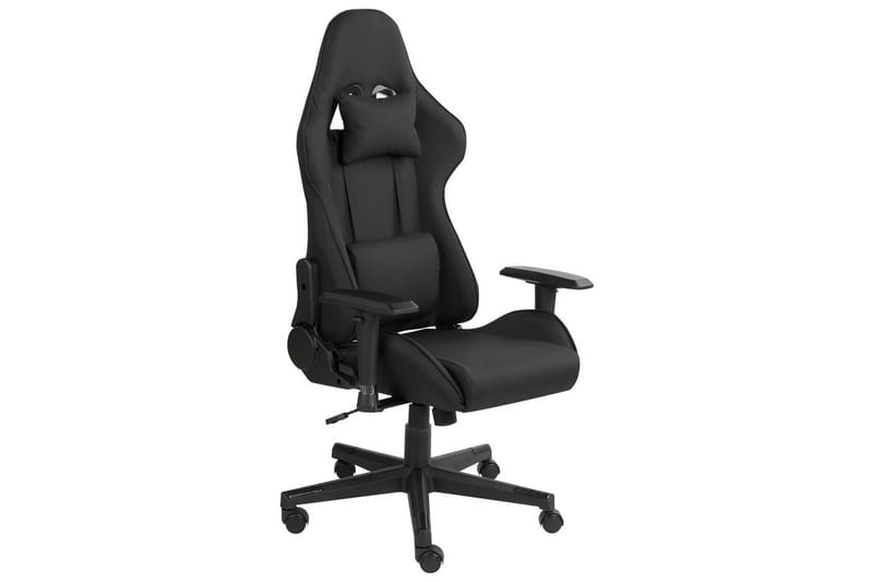 Gamingstol Warrior Svart - Svart - Möbler - Stolar & fåtöljer - Kontorsstol & skrivbordsstol