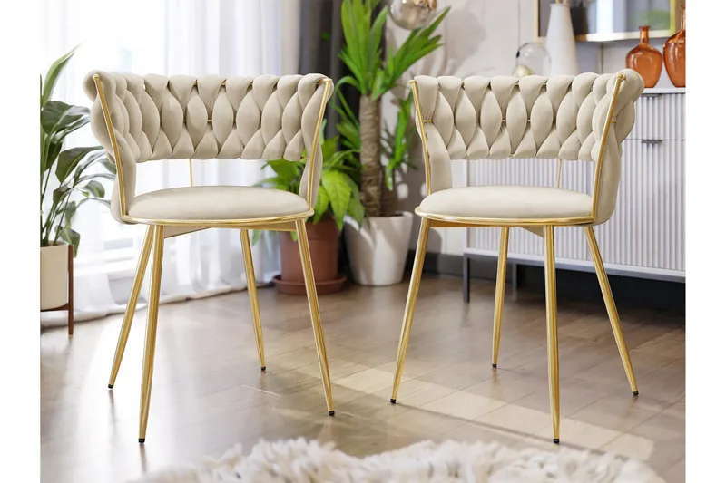 Garrick Karmstol - Beige - Möbler - Stolar & fåtöljer - Matstol & köksstol