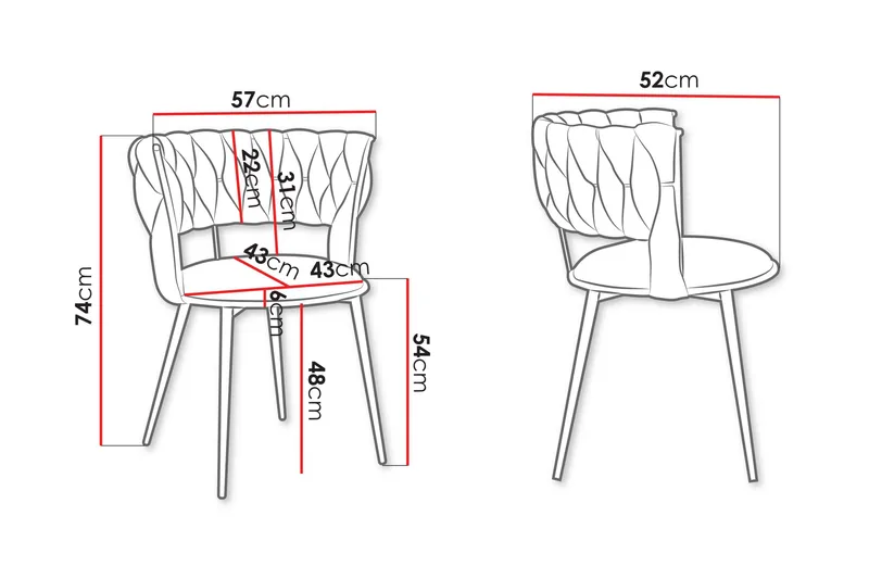 Garrick Karmstol - Beige - Möbler - Stolar & fåtöljer - Matstol & köksstol