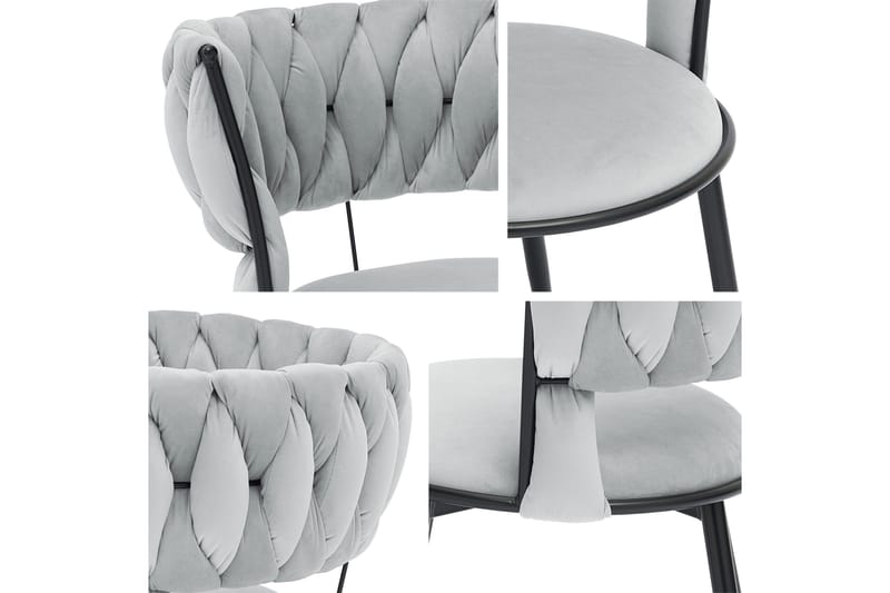 Garrick Karmstol - Grå - Möbler - Stolar & fåtöljer - Matstol & köksstol