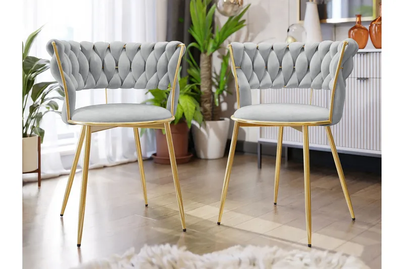 Garrick Karmstol - Grå - Möbler - Stolar & fåtöljer - Matstol & köksstol