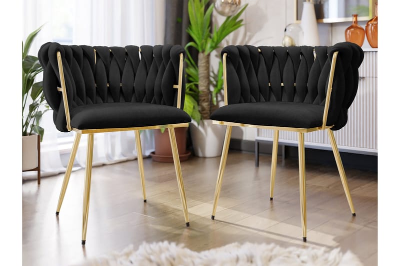 Garrick Karmstol - Svart - Möbler - Stolar & fåtöljer - Matstol & köksstol